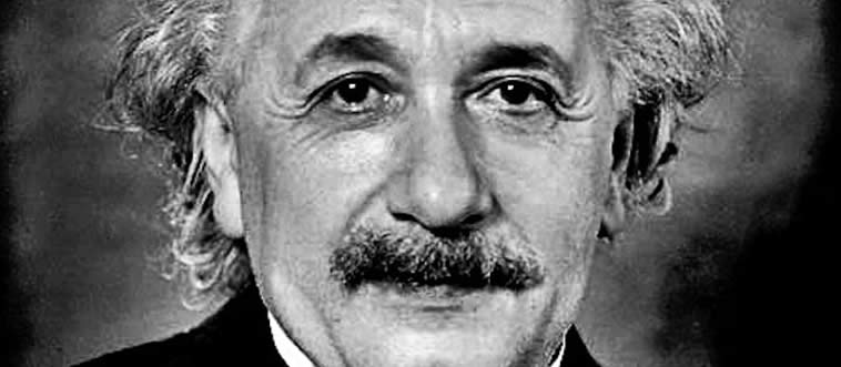 Identify this genius. Who is the mastermind in the photo?