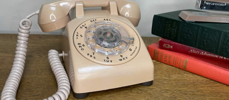 Can you identify this vintage communication tool?